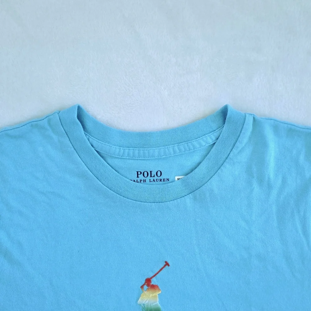 POLO🏇 by Ralph Lauren POLO Embroidered🪡 Horse🐴 Graphic Tee👕 - NWT - Picture 4 of 13